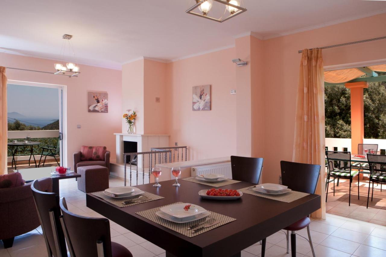 Pantheon & Danae Luxury Villas Syvota Dış mekan fotoğraf